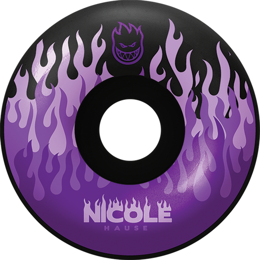 Spitfire Wheels Formula 4 Radial 56mm 99A Wilson Burn Squad Black
