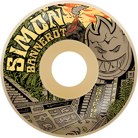Ruedas Spitfire Fórmula 4 Radial Full 54mm 93A Bannerot Templo