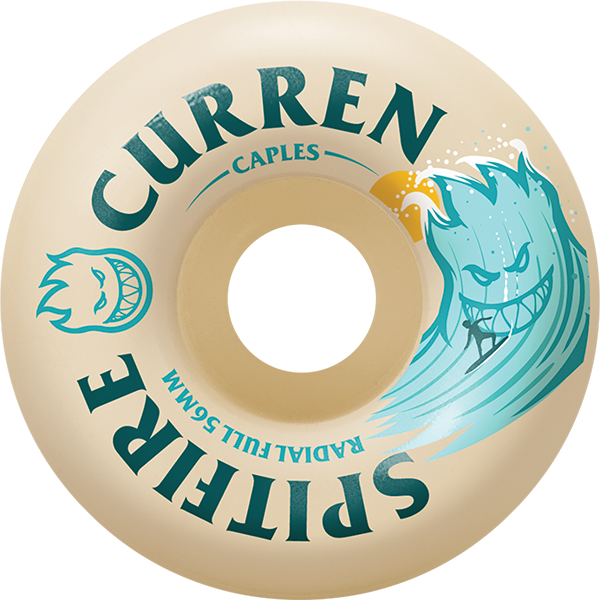Spitfire Wheels Formula 4 Radial Full 56mm 99A Curren Burn Squad