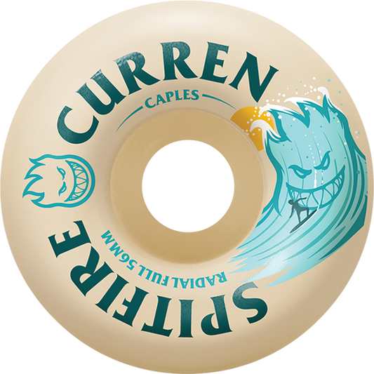 Spitfire Wheels Formula 4 Radial Full 56mm 99A Curren Burn Squad