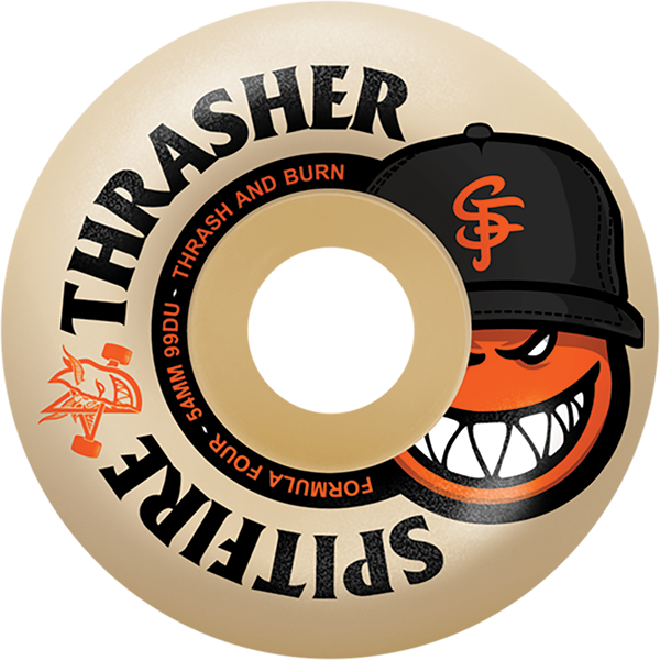 Spitfire Wheels Formula 4 Radial Full 58mm 99A Thrasher The City