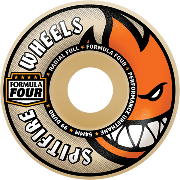 Spitfire Wheels Formula 4 Radial Full 60mm 99A