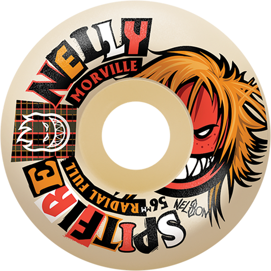 Spitfire Wheels Formula 4 Rough Cut Radial Full Morville 56mm 99A