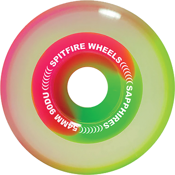 Spitfire Wheels Sapphire Cruiser 54mm 90A Pink Green