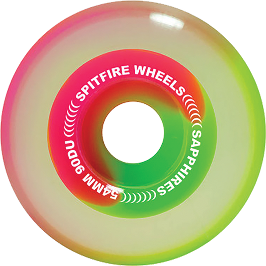 Spitfire Wheels Sapphire Cruiser 54mm 90A Pink Green