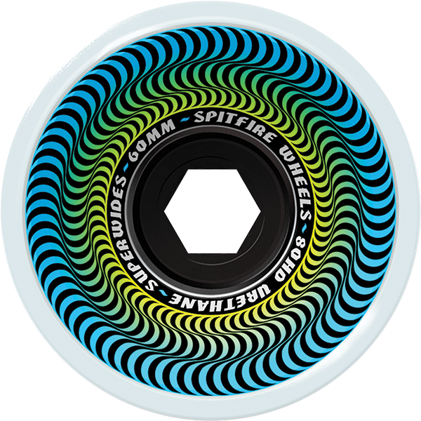 Spitfire Wheels Superwide 60mm 80HD Ice Grey