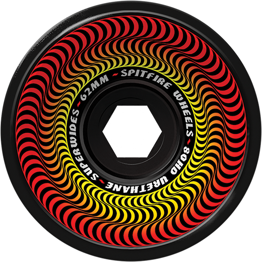 Spitfire Wheels Superwide 62mm 80HD Black