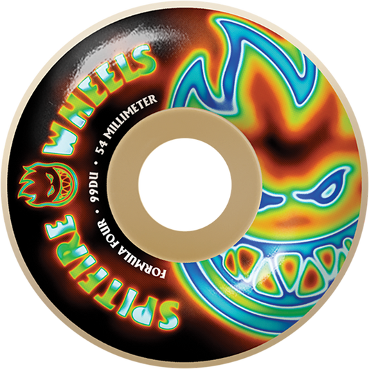Spitfire Wheels Formula 4 Radioactive Bighead 54mm 99A