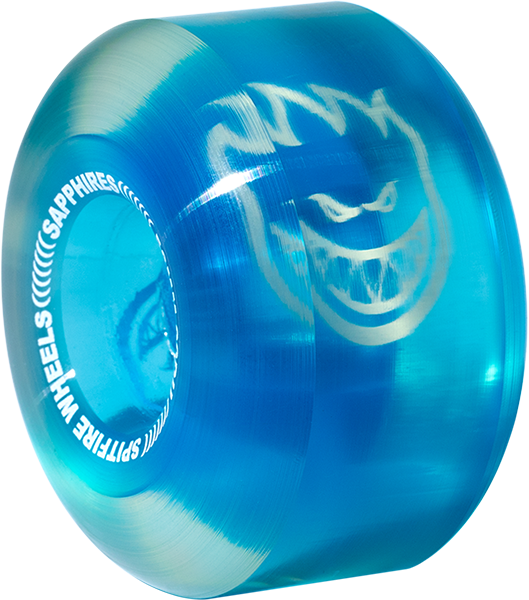 Spitfire Wheels Sapphire Radial 56mm 90A Clear Blue