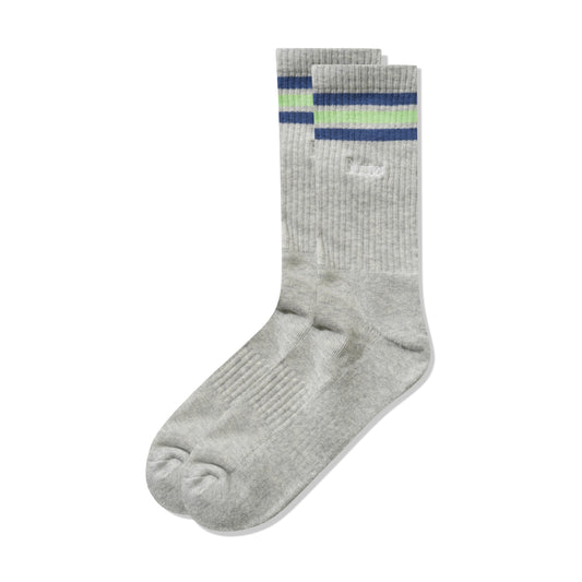 Butter Goods Stripe Socks Ash