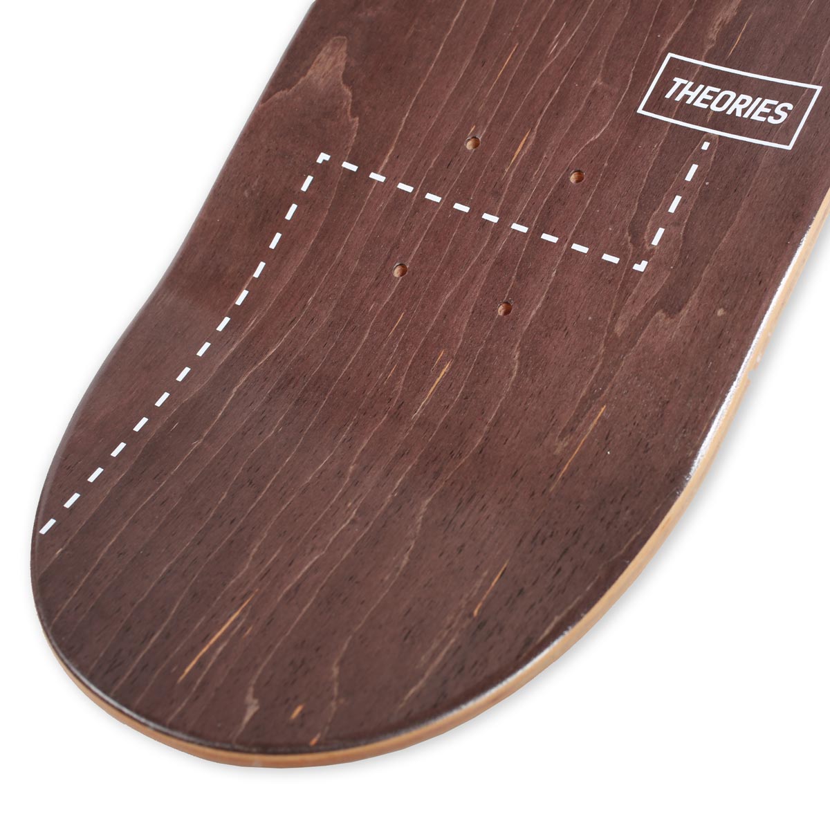 Theories Skateboard Deck Misdirection 8.25