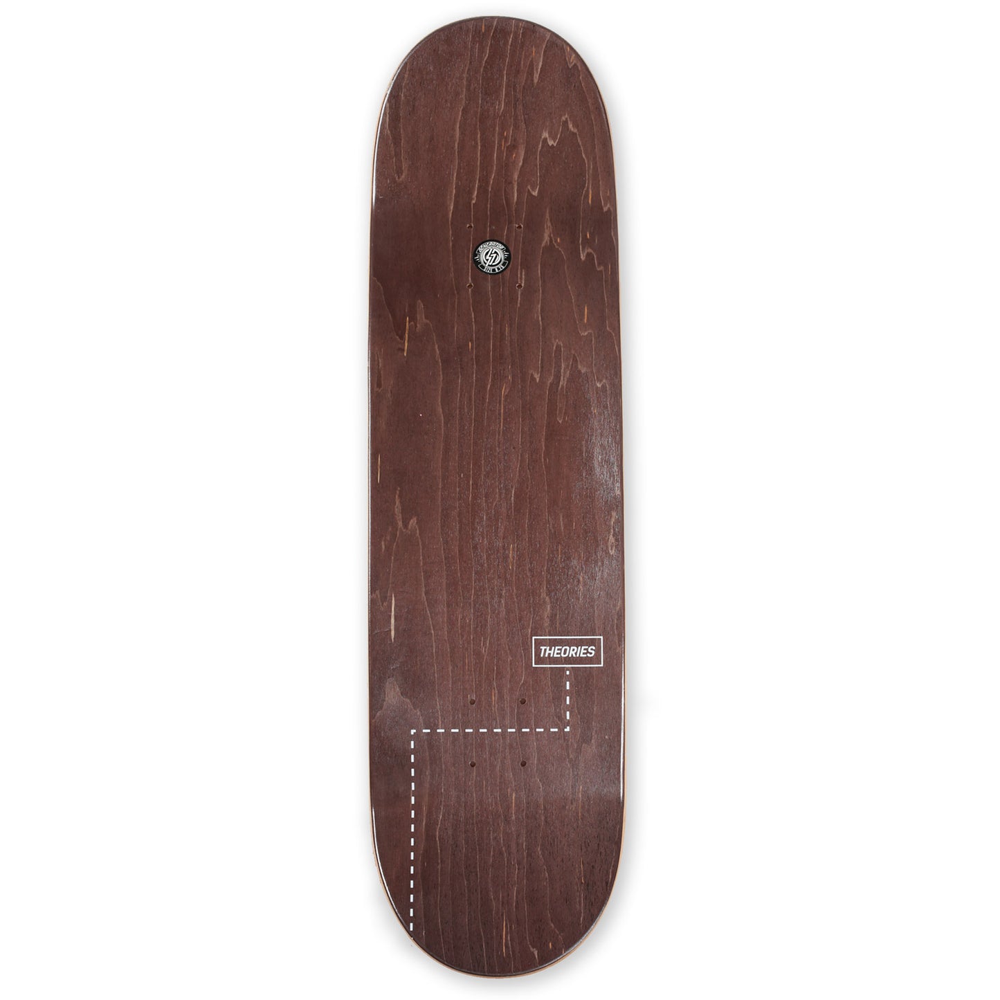 Theories Skateboard Deck Misdirection 8.25