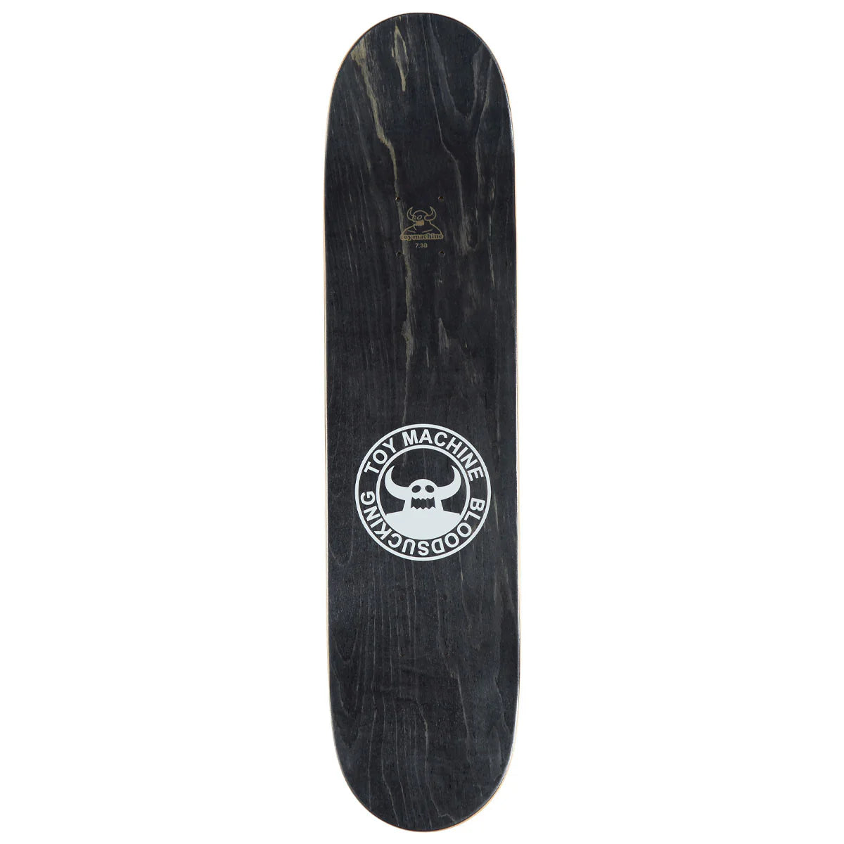 Toy Machine Skateboard Deck Monster Face Mini Red 7.38