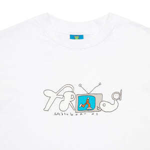 Frog "Television" Tee - White