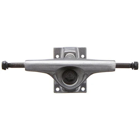 silver skateboard truck