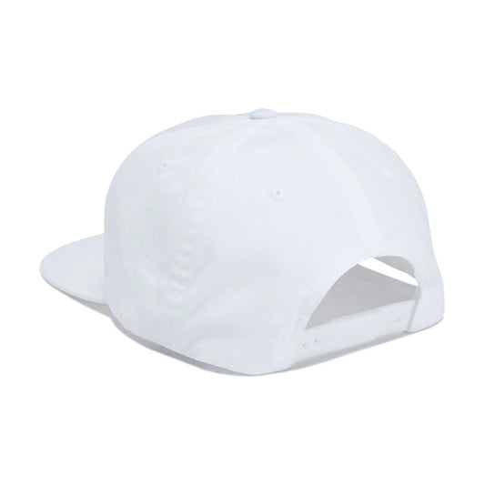 White cap on a white background