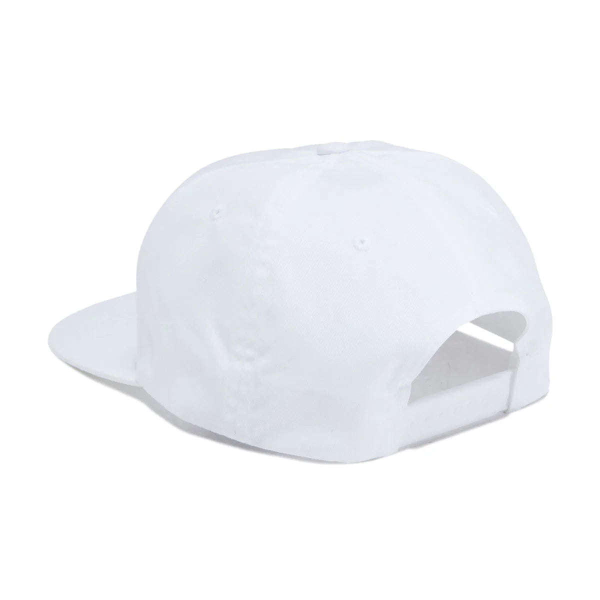White baseball cap on a white background