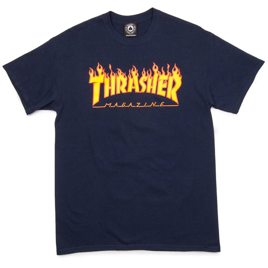 Thrasher Shirt Flame Navy