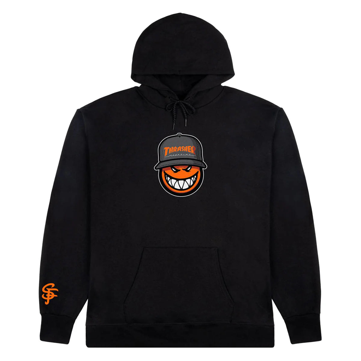 Thrasher x Spitfire SF Loc Hoodie Black