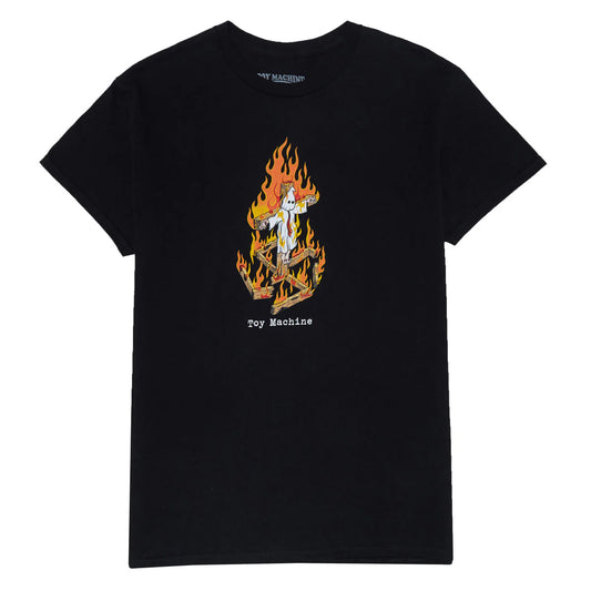 Toy Machine Shirt Charred Cross 2 Black