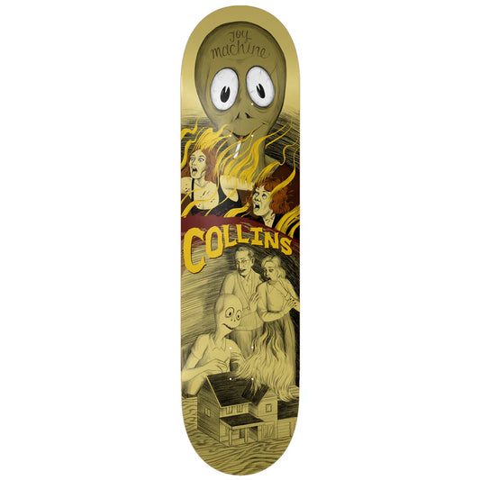Toy Machine Skateboard Deck Collins Horror Show 8.13