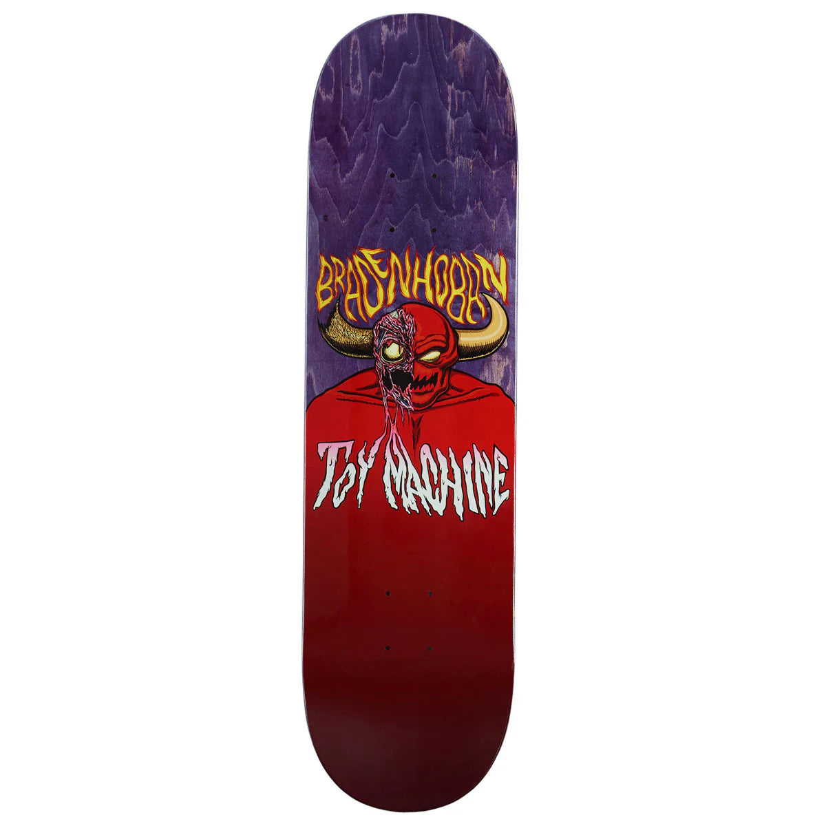 Toy Machine Skateboard Deck Hoban Face Melt 8.25