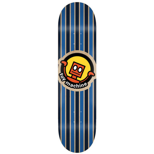 Toy Machine Skateboard Deck Robot Stripes 8.0