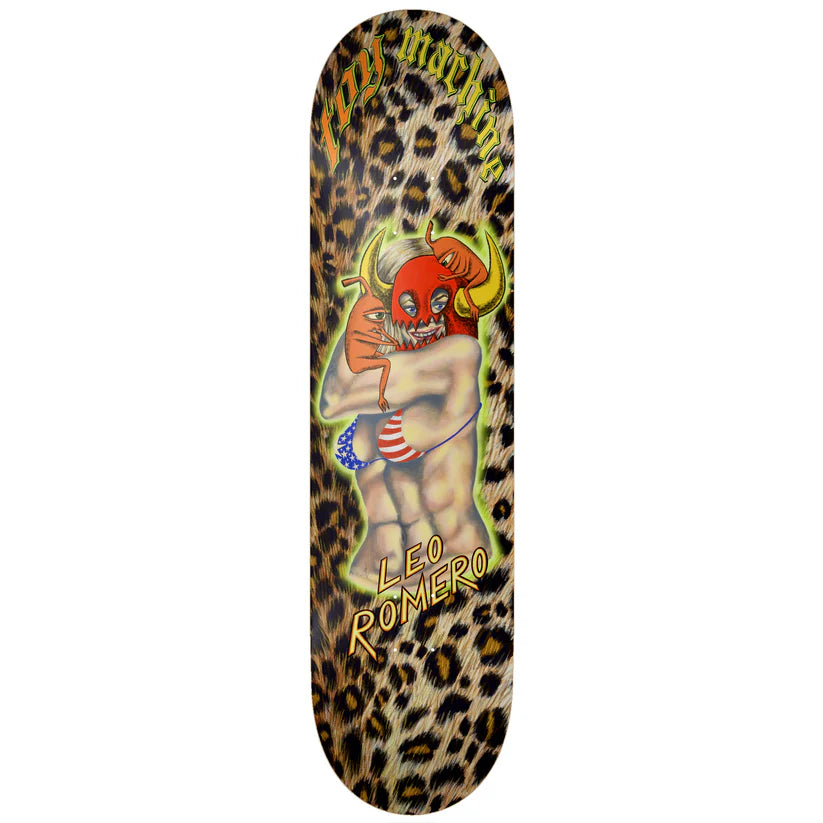 Toy Machine Skateboard Deck Romero Lady Danger 8.25