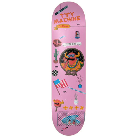 Toy Machine Skateboard Deck Romero Lost and Found 8.25