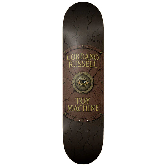Toy Machine Skateboard Deck Russell Faith 8.75