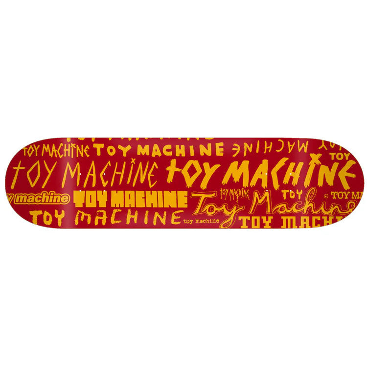 Toy Machine Skateboard Deck Word Marks 8.0