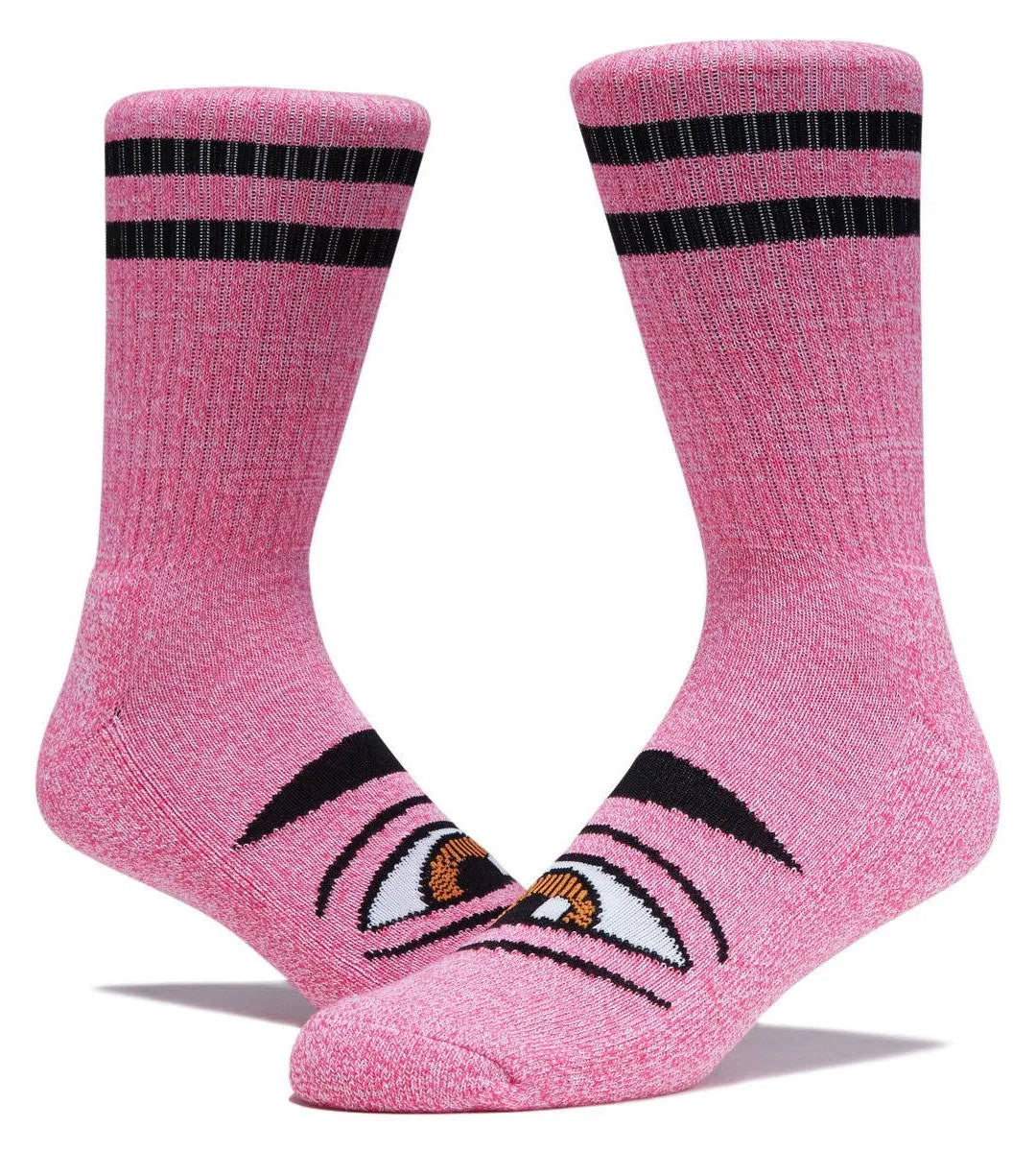 Toy Machine Socks Sect Eye Heather Pink