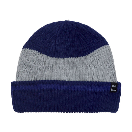 WKND Beanie Stripe Blue