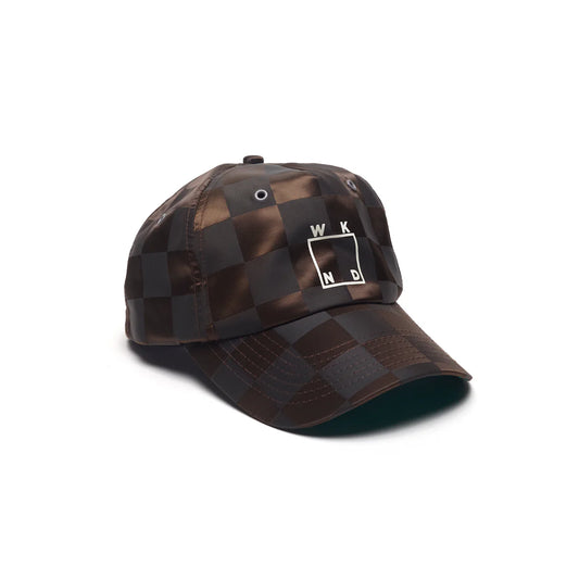 WKND Hat Techie Brown Check