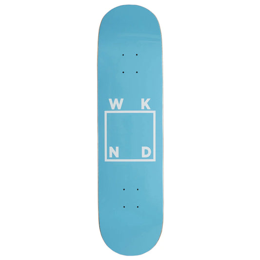 WKND Skateboard Deck Logo Blue 8.0