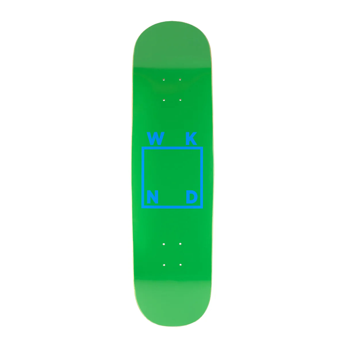 WKND Skateboard Deck Logo Green 8.25