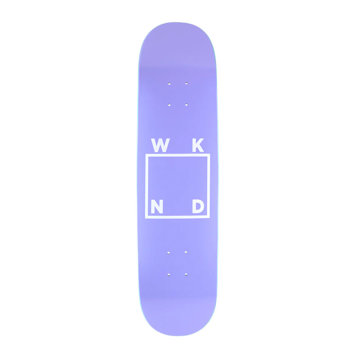 WKND Skateboard Deck Logo Lavender 7.75