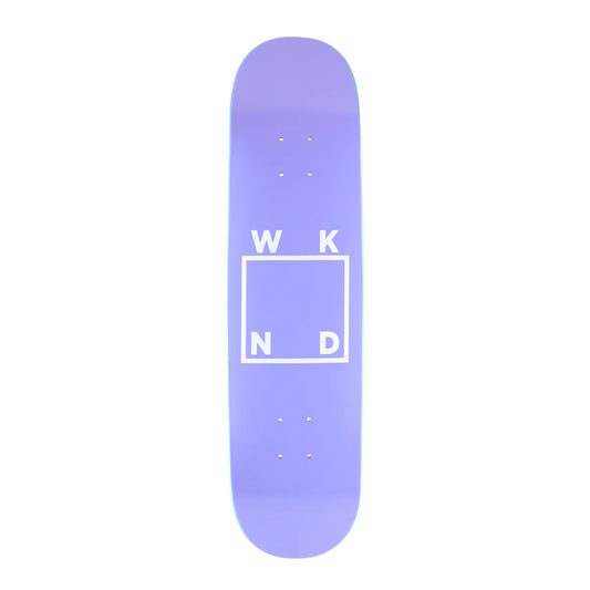 WKND Skateboard Deck Logo Lavender 7.75