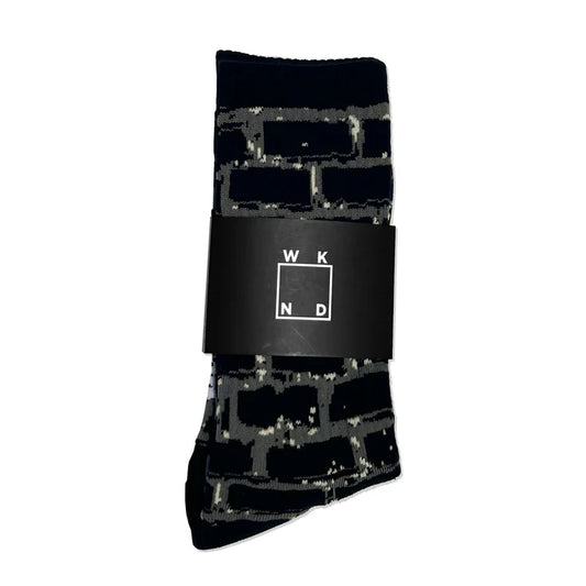 WKND Socks Brick Black