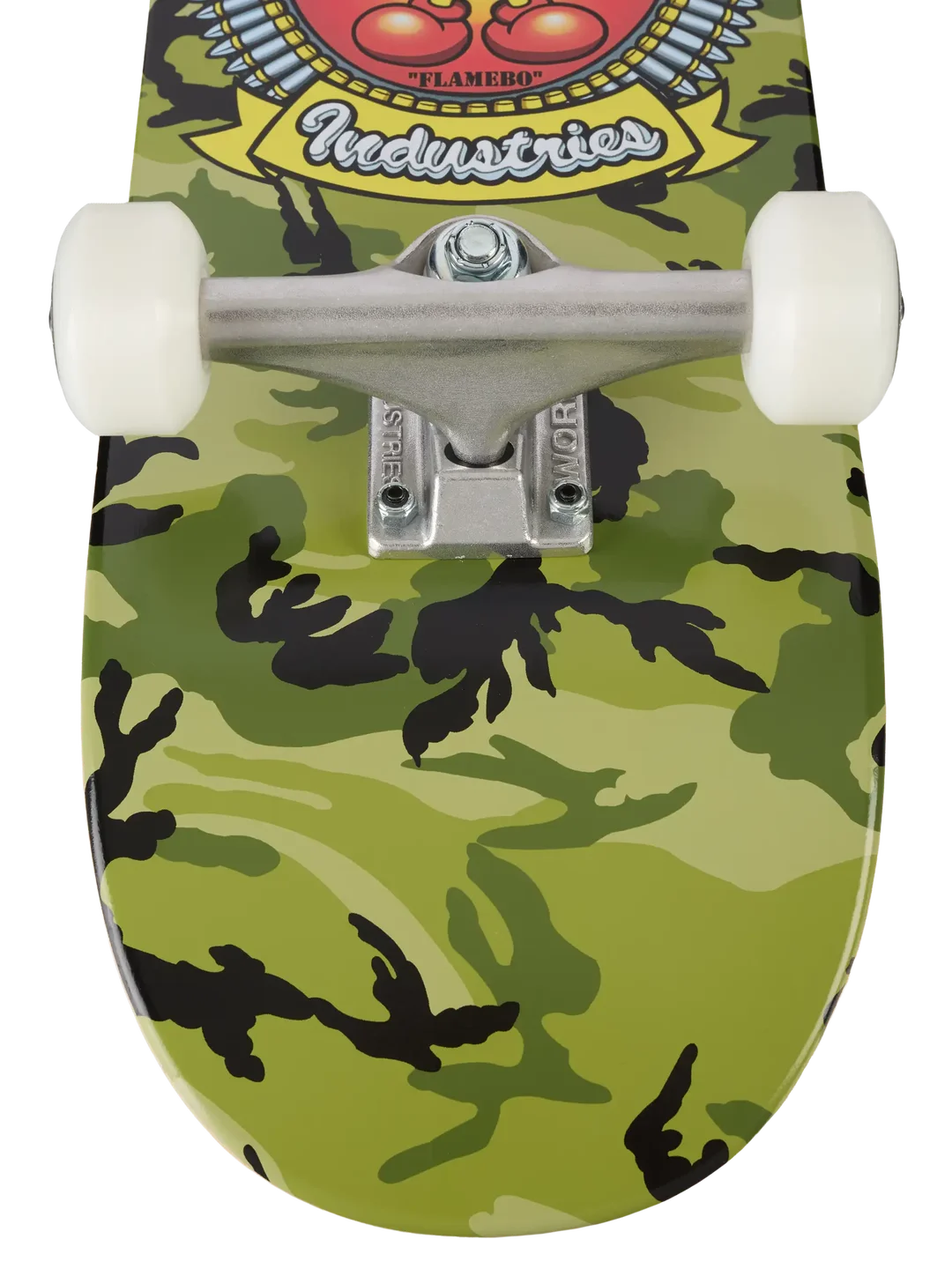 World Industries Complete Skateboard Flameboy Camo 7.5