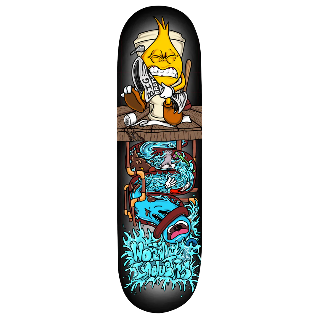 World Industries Skateboard Deck Flushed 8.0