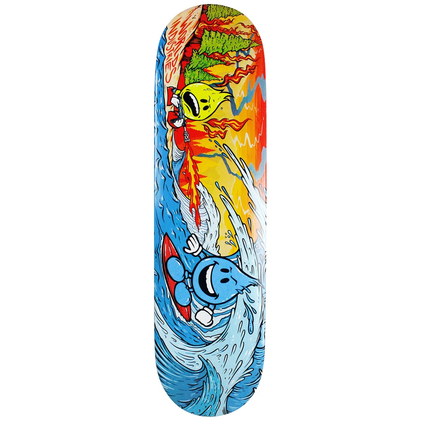 World Industries Skateboard Deck Global Warming 8.5