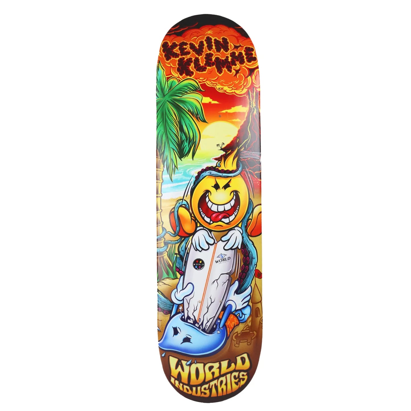 World Industries Skateboard Deck Klemme Surfs Up 8.25