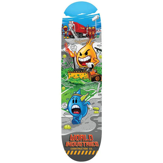 World Industries Skateboard Deck Pickleball 8.25