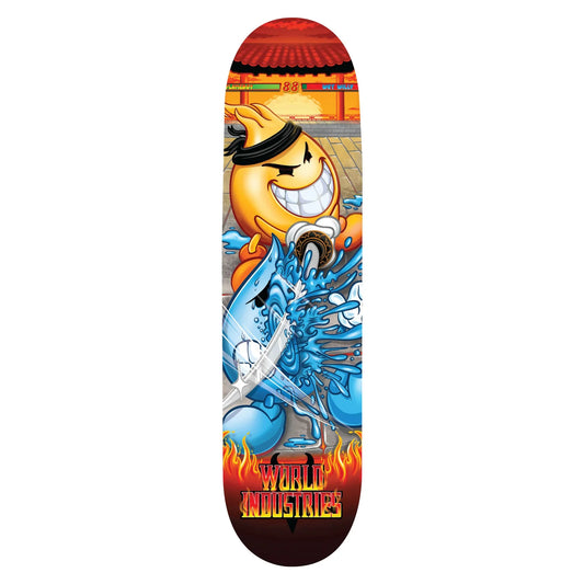 World Industries Skateboard Deck World Kombat 8.25