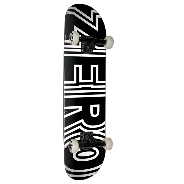 Zero Complete Skateboard Bold 8.25 Black White