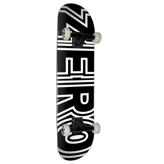 Zero Complete Skateboard Bold 8.25 Black White