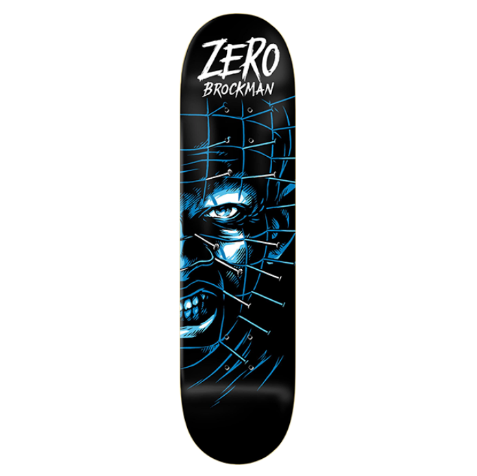 Zero Skateboard Deck Brockman Fright Night Glow 8.25