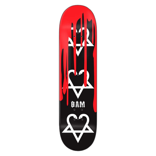 Zero Skateboard Deck Bam Snakes With Blood 8.25