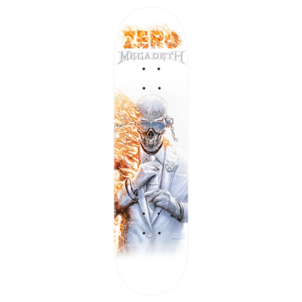 Zero Skateboard Deck Megadeth Final Album 8.5